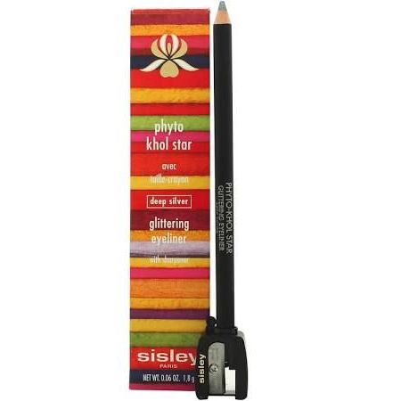 Sisley Matita Glitter Eyeliner Phyto Khol Star Deep Silver Tester Senza Temperino