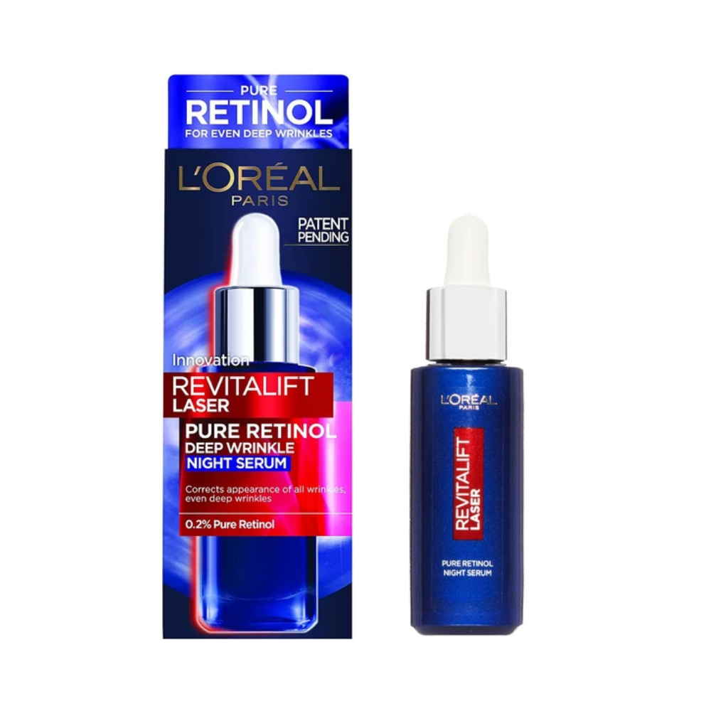 L Oreal Paris Pure Retinol Revitalift Laser Siero Notte 30 ml Tester