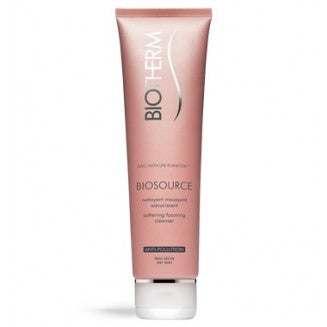 Biotherm Biosource Nettoyant Moussant Adoucissant Pelli Secche 150ml Tester