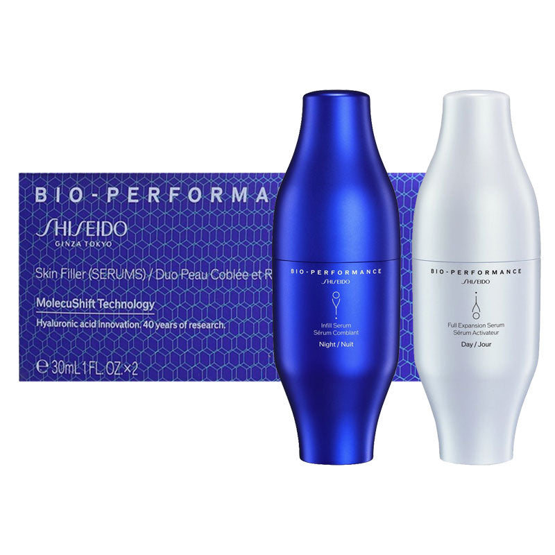Cofanetto SHISEIDO SKIN FILLER Duo siero viso giorno e notte 30mlx2 TESTER