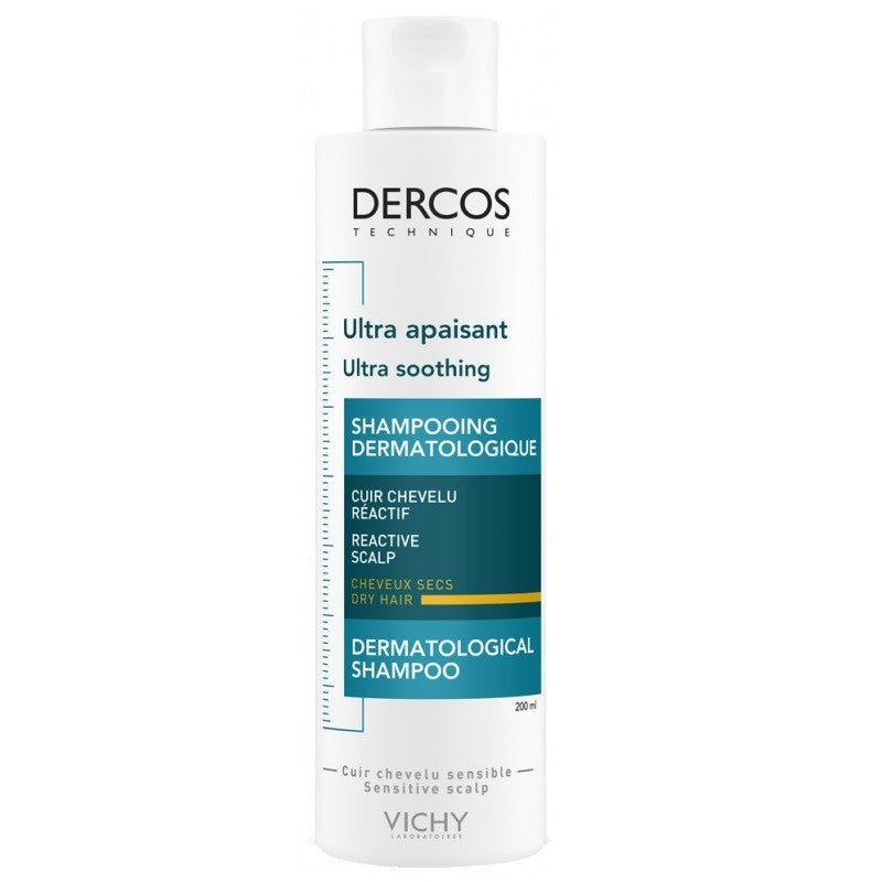 Vichy Dercos Shampoo ultra-lenitivo per capelli secchi 200ml