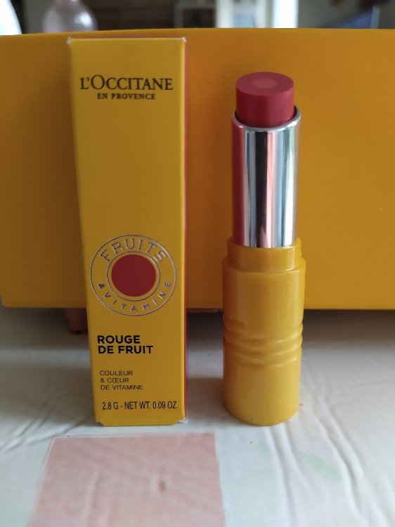 L'OCCITANE ROSSETTO FRUITY LIPSTICK TESTER