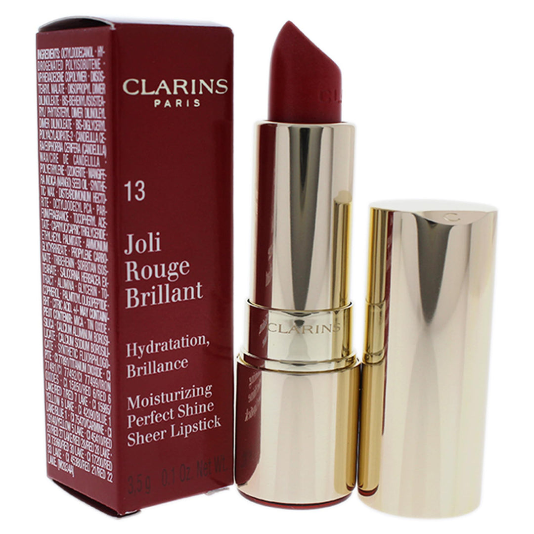 Rossetto Clarins Joli Rouge Brillant Tester Con Tappo di Plastica